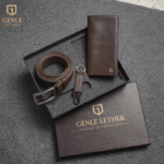 Combo 101 – চকোলেট | Long Wallet+Belt+Keyring