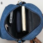 Lily Mini Backpack – Blue - Image 3