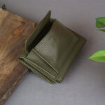 Tedd Magnet Trifold Wallet v2 – Olive - Image 2